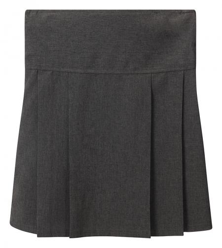 Banner Junior Banbury Deep Waist Pleat Grey Skirt
